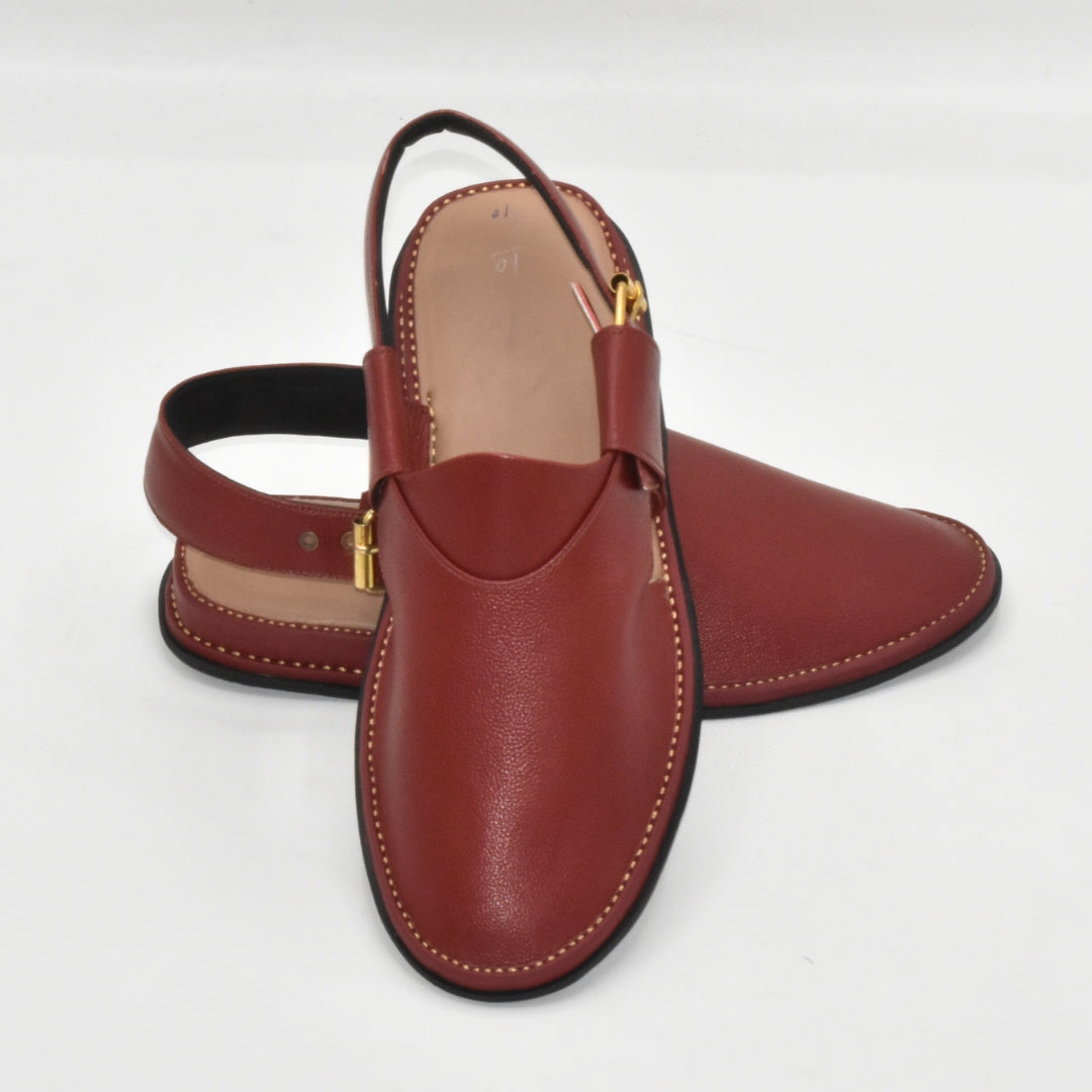 MAJISTIC BOOTS (round mehroon)
